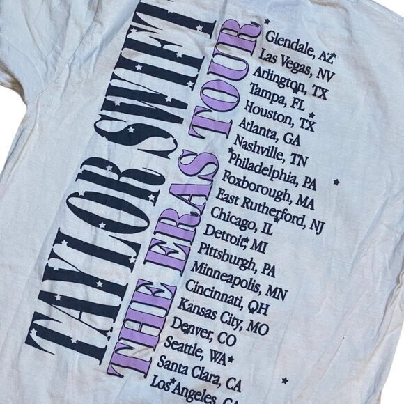 Taylor Swift‎ The Eras Tour Concert T-Shirt Medium - Picture 4 of 7